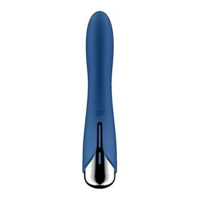 Вібратор точки G з обертанням Satisfyer Spinning Vibe 1 Blue, 2 мотори SX0559 фото
