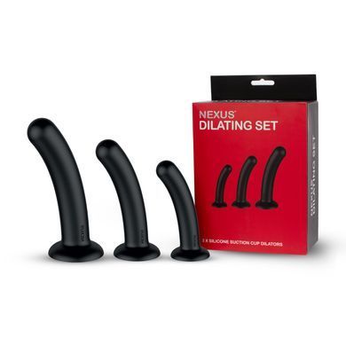 Набір дилдо Nexus Dilating Set (17см, 15см, 12,5см) SX1341 фото