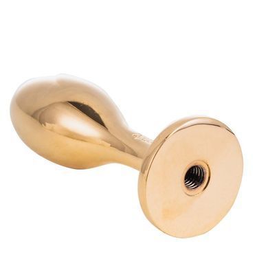 Металева анальна пробка Лисячий хвіст LOCKINK SEVANDA White Fox-Tail Anal Rose-shape Plug SX0866 фото