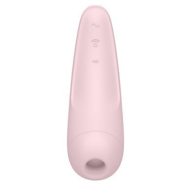 Вакуумний кліторальний стимулятор Satisfyer Curvy 2+ Pink з керуванням через інтернет SO3782 фото