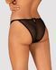 Напівпрозорі трусики з підвіскою Obsessive Ivannes panties black 2XL/3XL, чорні SO7282 фото 2