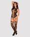 (SALE) Бодістокінг Obsessive Bodystocking F236 S/Ml/L, глибоке декольте, імітація шнурівки SO7232 фото 3