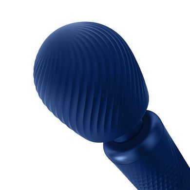 Вібромасажер Fun Factory VIM Vibrating Wand midnight blue, суперпотужний та легкий, до 6 годин роботи SX0920 фото