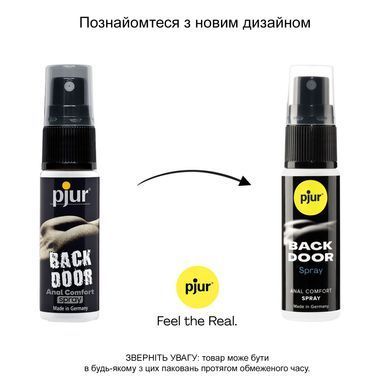Розслаблювальний анальний спрей pjur backdoor 20 мл із пантенолом та алое, висококонцентрований PJ10480 фото