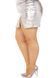 Колготки Leg Avenue Rhinestone micro net tights Plus size Caramel, дрібна сітка, стрази SX1730 фото 3