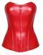 Корсет Noir Handmade F355 Red powerwetlook corset - XXL SX2027 фото 4