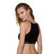 Спортивний топ з прозорою вставкою Passion PS006 TOP M, black SO4240 фото 2