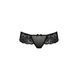 Трусики Passion Exclusive ABLA THONG S/M, black PS25302 фото 5