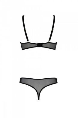 Еротичне боді Passion MARINA BODY, S/M, beige, з відкритими чашками SO9715 фото