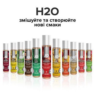 Змазка на водній основі JO H2O &mdash; Strawberry Kiss (30 мл) без цукру, рослинний гліцерин SO1469 фото
