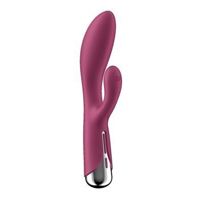 Вібратор-кролик з ротацією Satisfyer Spinning Rabbit 1 Red, 3 мотори SX0561 фото