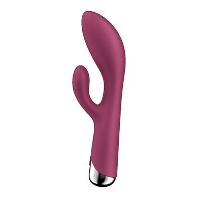 Вібратор-кролик з ротацією Satisfyer Spinning Rabbit 1 Red, 3 мотори SX0561 фото