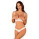 Еротичний комплект Obsessive Heavenlly 2-pcs cupless set XS/S, відкриті груди, з доступом SO8175 фото 1