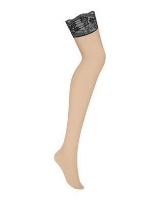 Панчохи Obsessive Nutris stockings XL/2XL SX1177 фото