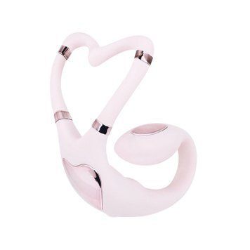 Смарт-вібратор для пар Adrien Lastic Venus + APP, подвійний, можна носити під одягом, 10 режимів SX1283 фото