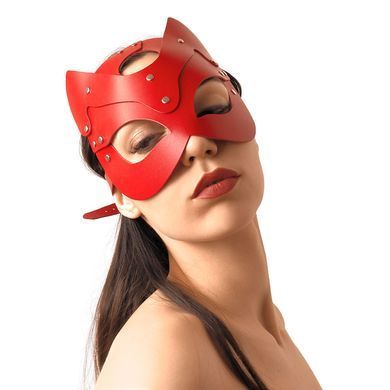 Маска Кішечки Art of Sex - Cat Mask, Червоний SO7769 фото