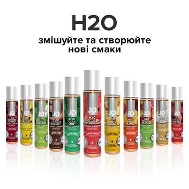 Змазка на водній основі JO H2O &mdash; Watermelon (30 мл) без цукру, рослинний гліцерин SO1470 фото