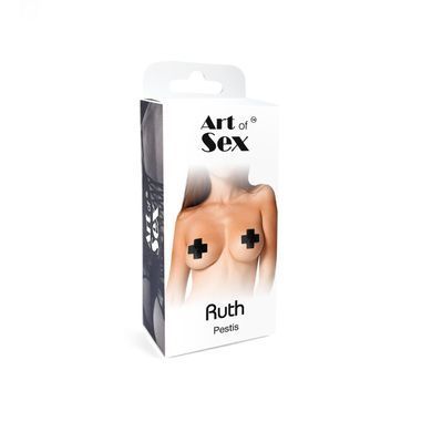 Сексуальні наклейки на груди Art of Sex &ndash; Ruth. Чорний SO6788 фото