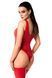 Боді Noir Handmade F352 Red powerwetlook body - XL SX1978 фото 3