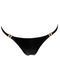 Трусики з мокрим ефектом Noir Handmade P008 Powerwetlook panty with gold clasp, 3XL, на застібках SX0176 фото 4