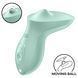 Вібратор для клітора з перлинною стимуляцією Satisfyer Exciterrr Mint, 2 незалежні мотори SX1217 фото 1