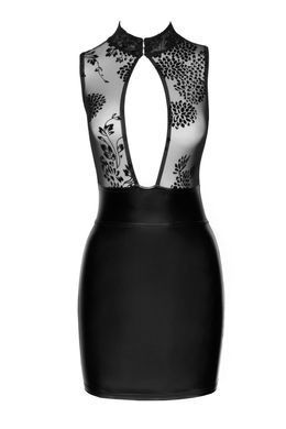 Сукня Noir Handmade F241 Short dress with powerwetlook skirt and tulle top, 3XL SX0150 фото