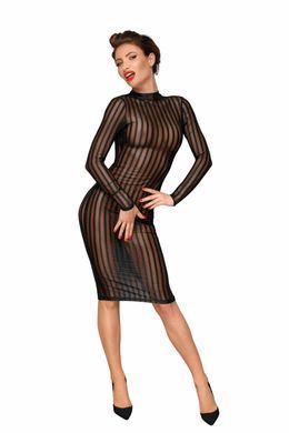 Сукня з мокрим ефектом Noir Handmade F182 Classic dress made of elastic tulle, 3XL SX0052 фото
