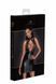 Сукня Noir Handmade F241 Short dress with powerwetlook skirt and tulle top, 3XL SX0150 фото 7