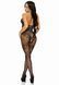 (SALE) Бодістокінг Leg Avenue Rhinestone Lace and Net Bodystocking OS Black SO7889 фото 4