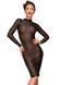 Сукня з мокрим ефектом Noir Handmade F182 Classic dress made of elastic tulle, 3XL SX0052 фото 1