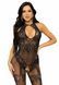 (SALE) Бодістокінг Leg Avenue Rhinestone Lace and Net Bodystocking OS Black SO7889 фото 1