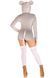 Комбінезон-костюм миші Leg Avenue Comfy Mouse M, з капюшоном SO9222 фото 4