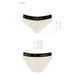 Трусики з широкою резинкою і мереживом Passion PS001 PANTIES XL, ecru SO4166 фото 5