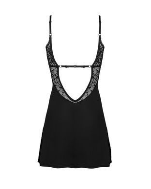 Сорочка Obsessive Bellastia chemise & thong XS/S SX1128 фото