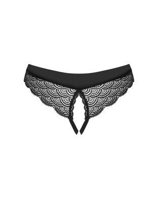 Трусики з доступом Obsessive Chemeris crotchless panties XL/2XL SO9766 фото