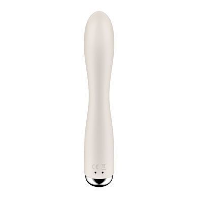 Вібратор-кролик з ротацією Satisfyer Spinning Rabbit 1 Beige, 3 мотори SX0563 фото