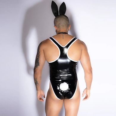 Чоловічий костюм зайчика JSY &laquo;Невтомний Мет&raquo; One Size, боді, метелик, вушка SX0426 фото