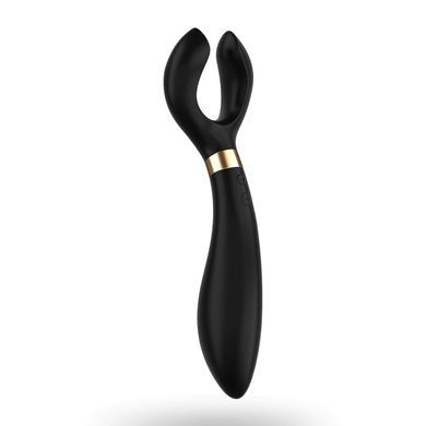 Вібратор для пар Satisfyer Endless Fun Black, 3 незалежні мотори, багатофункціональний SO3108 фото