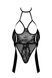 Боді Kissable Sexy Kiss Body Black L/XL SX1959 фото 8