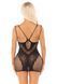 Сукня Leg Avenue Lace and Net Mini Dress with Dual Strap One Size, Black SX1733 фото 2