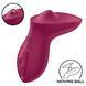 Вібратор для клітора з перлинною стимуляцією Satisfyer Exciterrr Berry, 2 незалежні мотори SX1218 фото 1