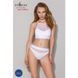 Спортивний топ з прозорою вставкою Passion PS006 TOP L, white SO4243 фото 3