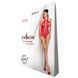 Бодістокінг з декольте Passion BS088 red, імітація корсетної шнурівки SO6383 фото 6