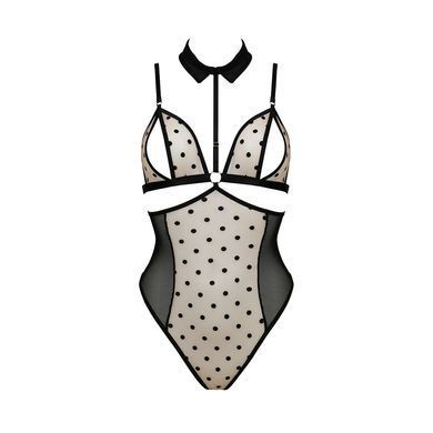 Боді Passion DOMINICA BODY S/M, beige SO8425 фото