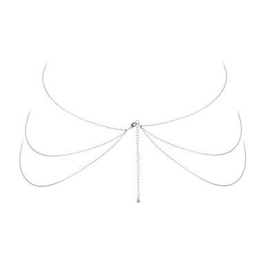 Ланцюжок для тіла Bijoux Indiscrets Magnifique 8 Body Chain &mdash; Silver SO5923 фото