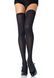 Щільні непрозорі панчохи Leg Avenue Nylon Thigh Highs Black, plus size SO7917 фото 5