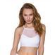 Спортивний топ з прозорою вставкою Passion PS006 TOP M, white SO4244 фото 1