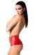 Шорти Noir Handmade F356 Red powerwetlook shorts - L SX2122 фото 3