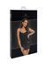 Сукня Noir Handmade F307 Mirage, S, black, міні, під латекс, відкрита спина, декор зі стразів SX0279 фото 7