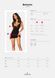 Сорочка Obsessive Bellastia chemise & thong XL/2XL SX1130 фото 5